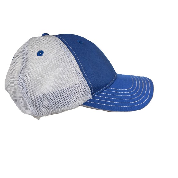 Dale Earnhardt Jr. Blue #88 Valvoline NASCAR Mesh Trucker Hat Adjustable Back - Picture 3 of 8